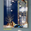 Họa tiết 3D và cành hoa trắng pic_28107632