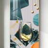 Trang tráng gương trừu tượng ly rượu pic_28136586