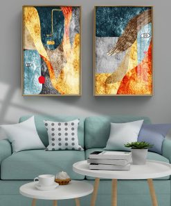 Tranh trừu tượng sắc màu FT10046