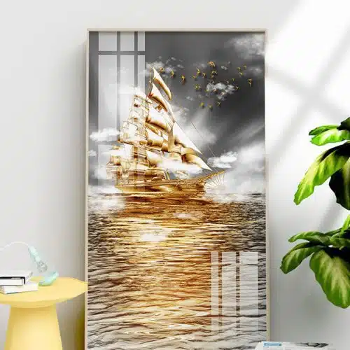 Tranh treo tường 3D tráng gương FT10448