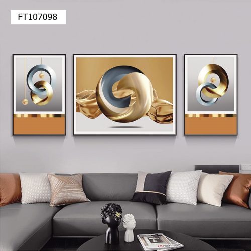 Tranh hình khối trừu tượng FT107098