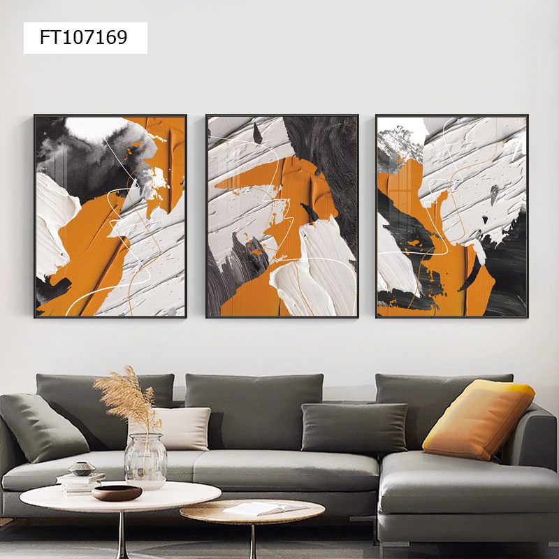 Tranh trừu tượng sắc màu FT107169