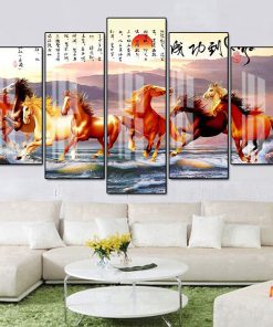 Tranh ngựa mã đáo thành công MD115