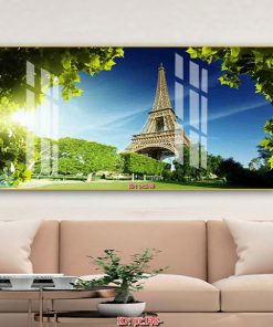 Tranh phong cảnh tháp Eiffel pc148