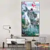 Tranh tráng gương sơn thủy 10212