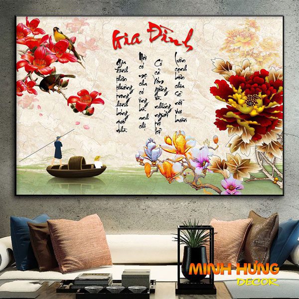 tranh thu phap viet nam