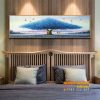 Tranh hưu dưới tán cây cô đơn FT98522