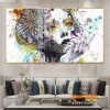 HD41076 Tranh cô gái trừu tượng