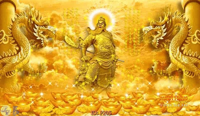 P205 Tranh Quan Công Vân Trường