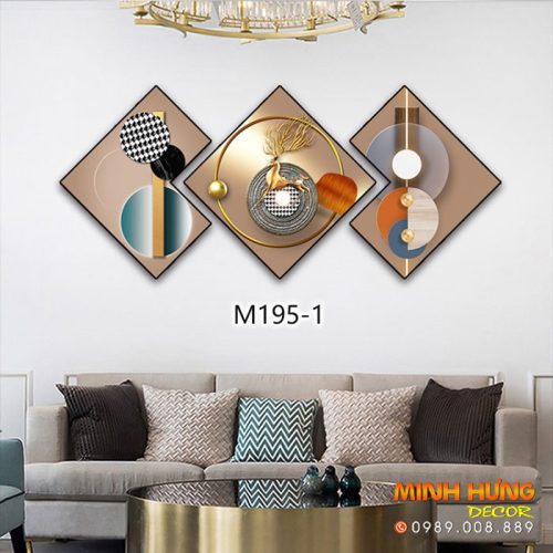 M1951 Tranh Hươu Vàng Nhảy Trong Vòng Tròn