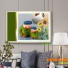 TGH7462 Tranh Nam Decor Phủ Gương Hiện Đại