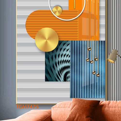 TGH7475 Tranh Decor Phủ Gương Hiện Đại