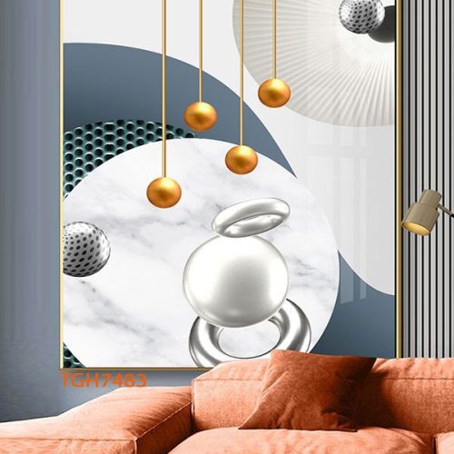 TGH7483 Tranh Decor Phủ Gương Hiện Đại