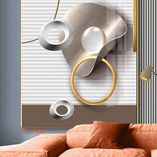 TGH7489 Tranh Decor Phủ Gương Hiện Đại