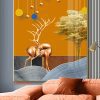 TGH7494 Tranh Decor Hươu Phủ Gương Hiện Đại