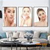 HD41006 tranh trang guong phung xam 3 co gai