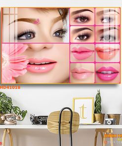HD41018 Tranh tráng gương đôi môi hồng hào