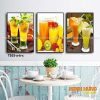 TS02abc Tranh các loại nước ép