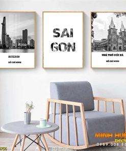 Tranh phong cảnh sài gòn HD4756