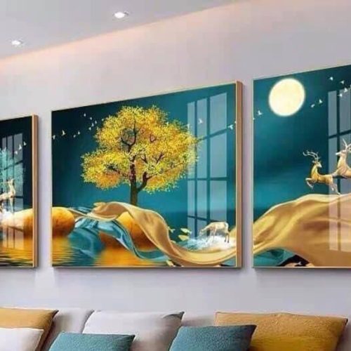 Mẫu Tranh Tráng Gương