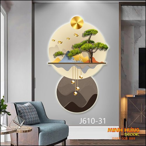 Tranh đèn led in UV J61031