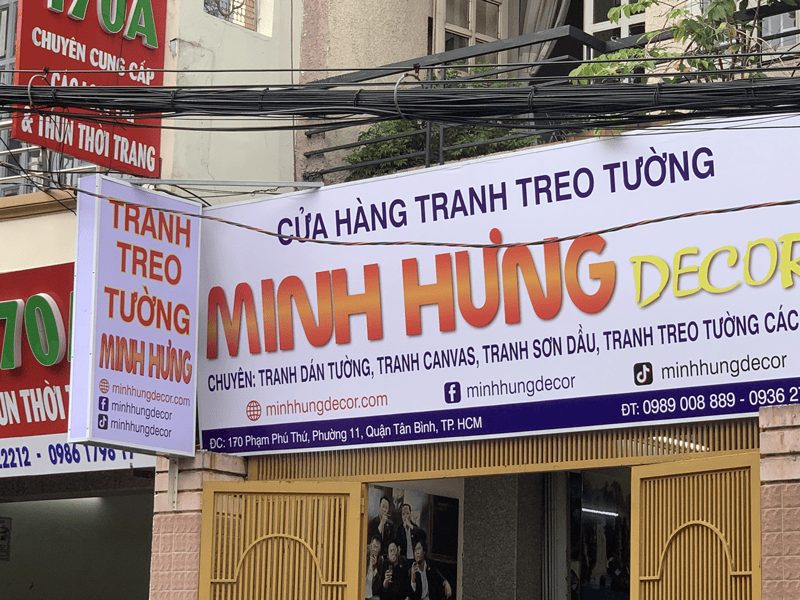 Địa chỉ bán tranh canvas hcm