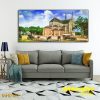 Tranh decor nhà thờ đức bà sài gòn xưa MHD102