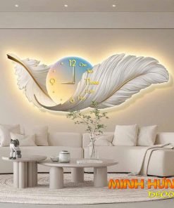 Tranh đèn Led lông vũ TL031