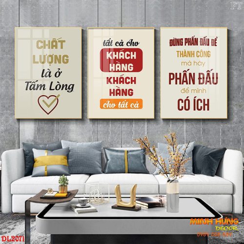 Chất lượng là ở tấm lòng DL2071