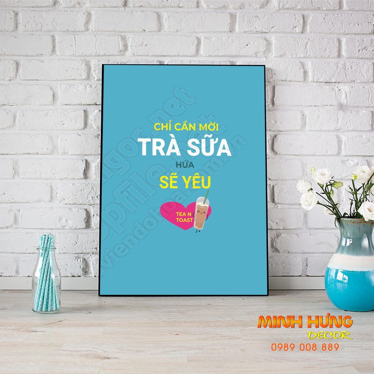 Chỉ cần mời trà sữa hứ sẽ yêu 246TDL
