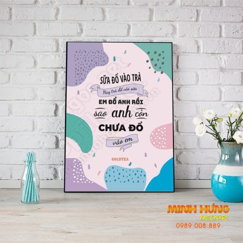 Sữa đổ vào trà hay trà đổ vào sữa 249TDL