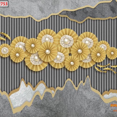 Tranh dán tường cánh quạt không nghỉ TGTV_FT2753