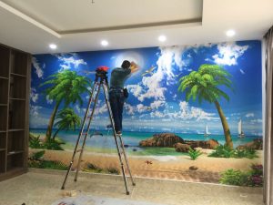 tranh dan tuong 3d cao cap kho lon