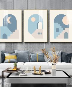 Tranh treo tường canvas tối giản TT1000
