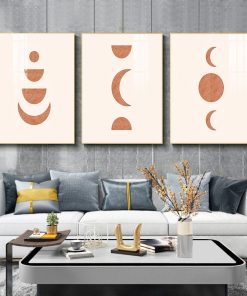 Tranh canvas tối giản hình học TT1003
