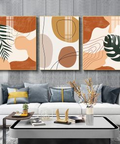 Tranh Canvas thiên nhiên nhiệt đới tối giản TT1018