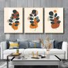 Tranh Canvas tán lá tối giản TT1099