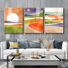Tranh Canvas vùng đất sắc màu TT1073