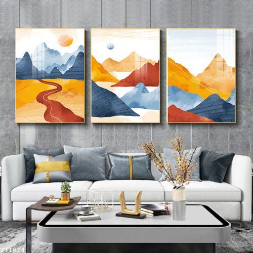 Tranh Canvas những dãy núi hùng vĩ TT1074