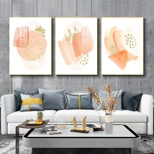Tranh Canvas sắc hồng dịu êm TT1079
