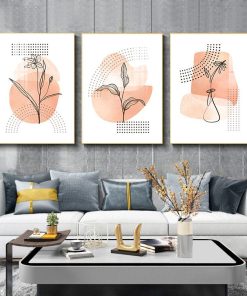 Tranh Canvas nét đẹp hoa lá TT1085