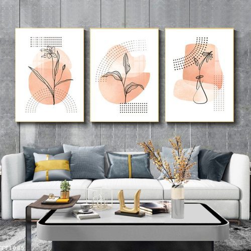 Tranh Canvas nét đẹp hoa lá TT1085