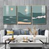 Tranh Canvas sóng biển xanh TT1088
