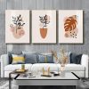 Tranh Canvas những chiếc lá tối giản TT1089