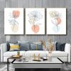Tranh Canvas bông hoa đơn sắc TT1094
