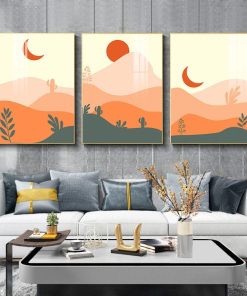 Tranh Canvas khung cảnh trên sa mạc TT1095