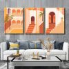 Tranh Canvas ấm áp địa trung hải TT1053