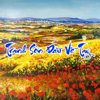 Tranh Sơn Dầu Vẽ Tay