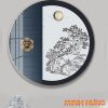 Tranh tráng gương nghệ thuật tối giản TGH8188
