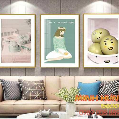 Tranh những biểu cảm dễ thương TGH8224